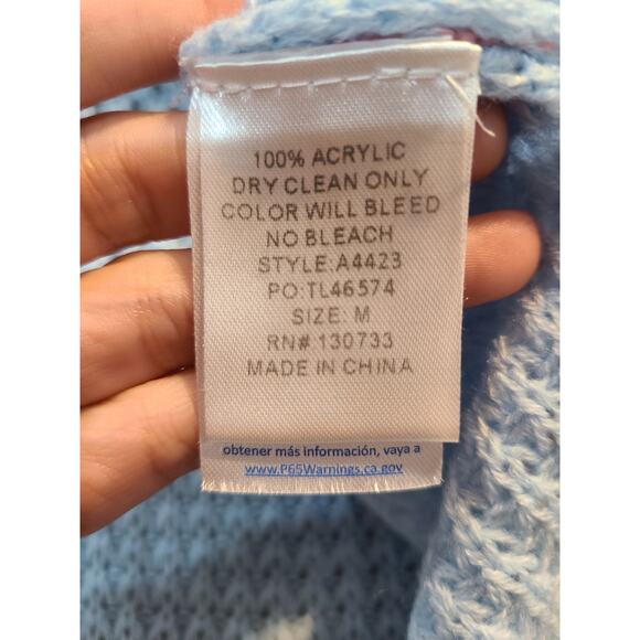 Umgee medium women's loose knit bell sleeve oversized sweater - Picture 6 of 8